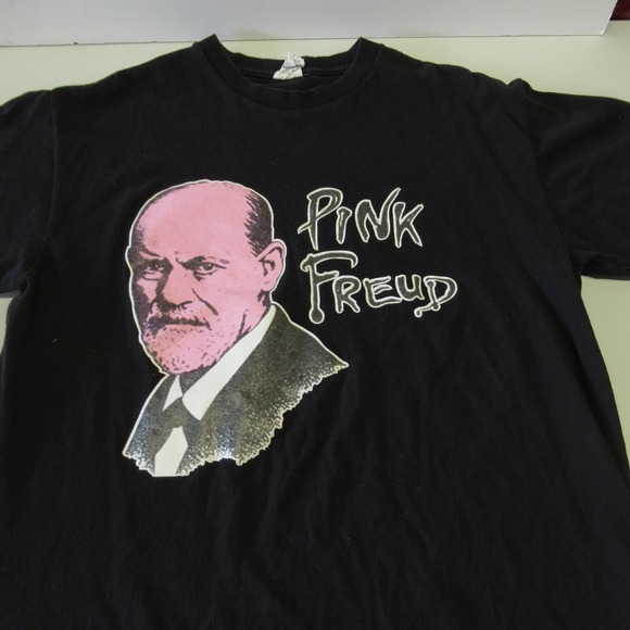 Pink Freud Pink Floyd x Sigmund Fried Parody T Shirt Delta Size Medium - Picture 2 of 6